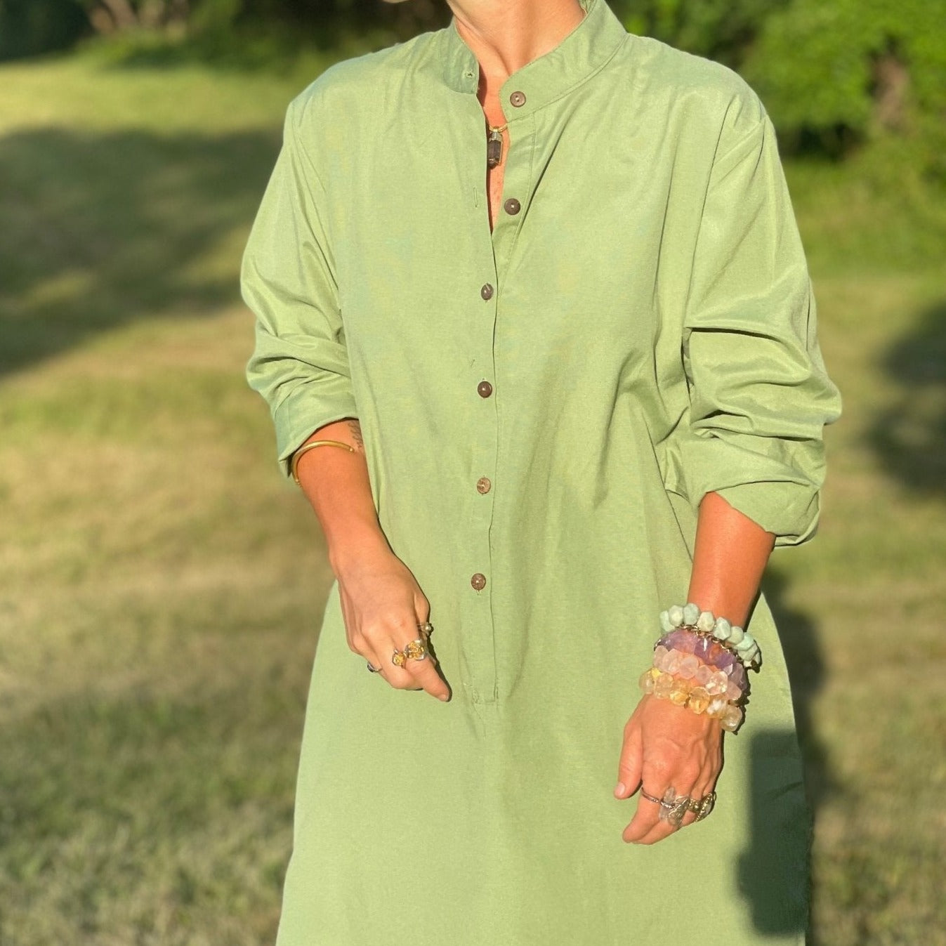 Avocado Kaftan - Camaroha Sutra