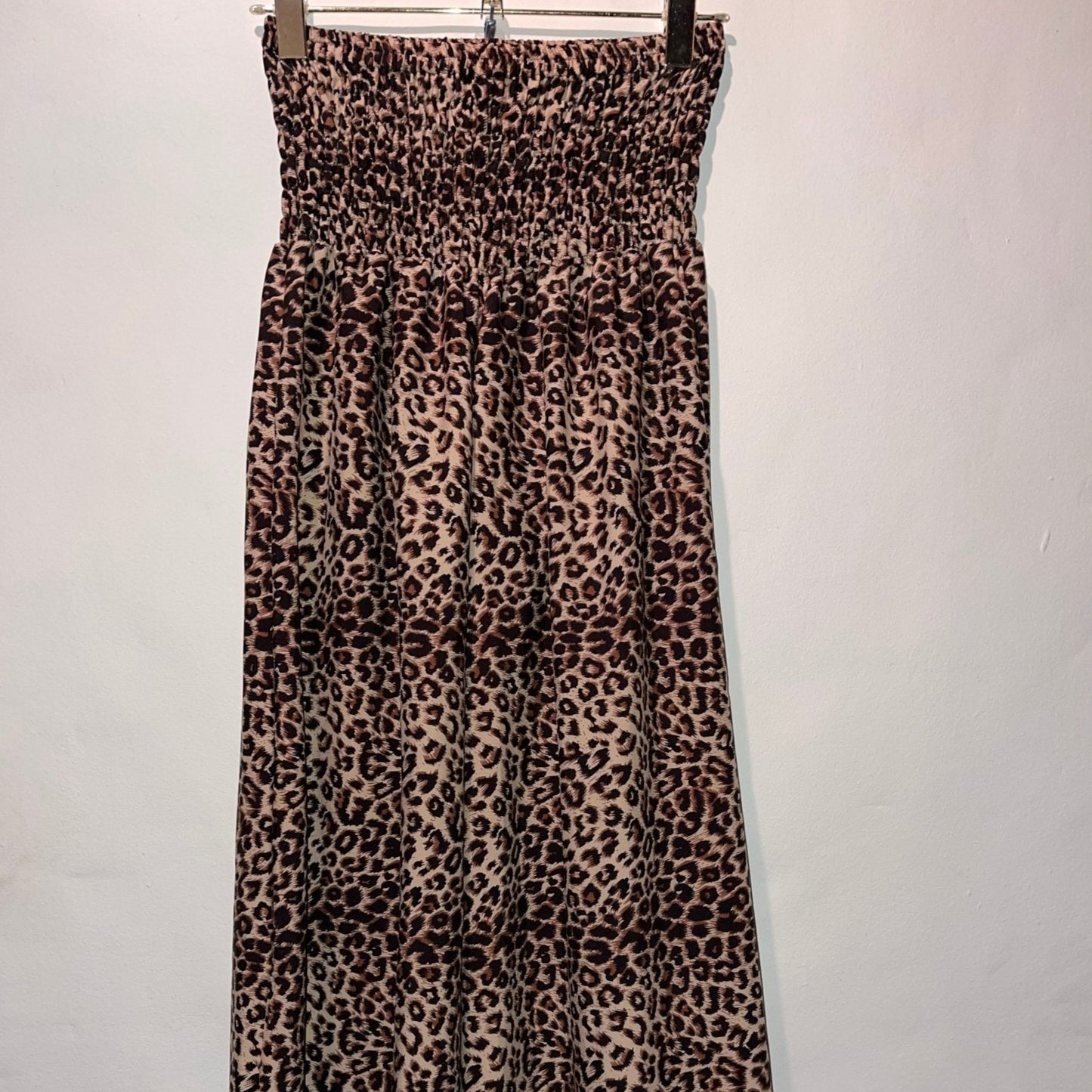 Calypso Goddess Leopard Wide Leg Pants - Camaroha Sutra