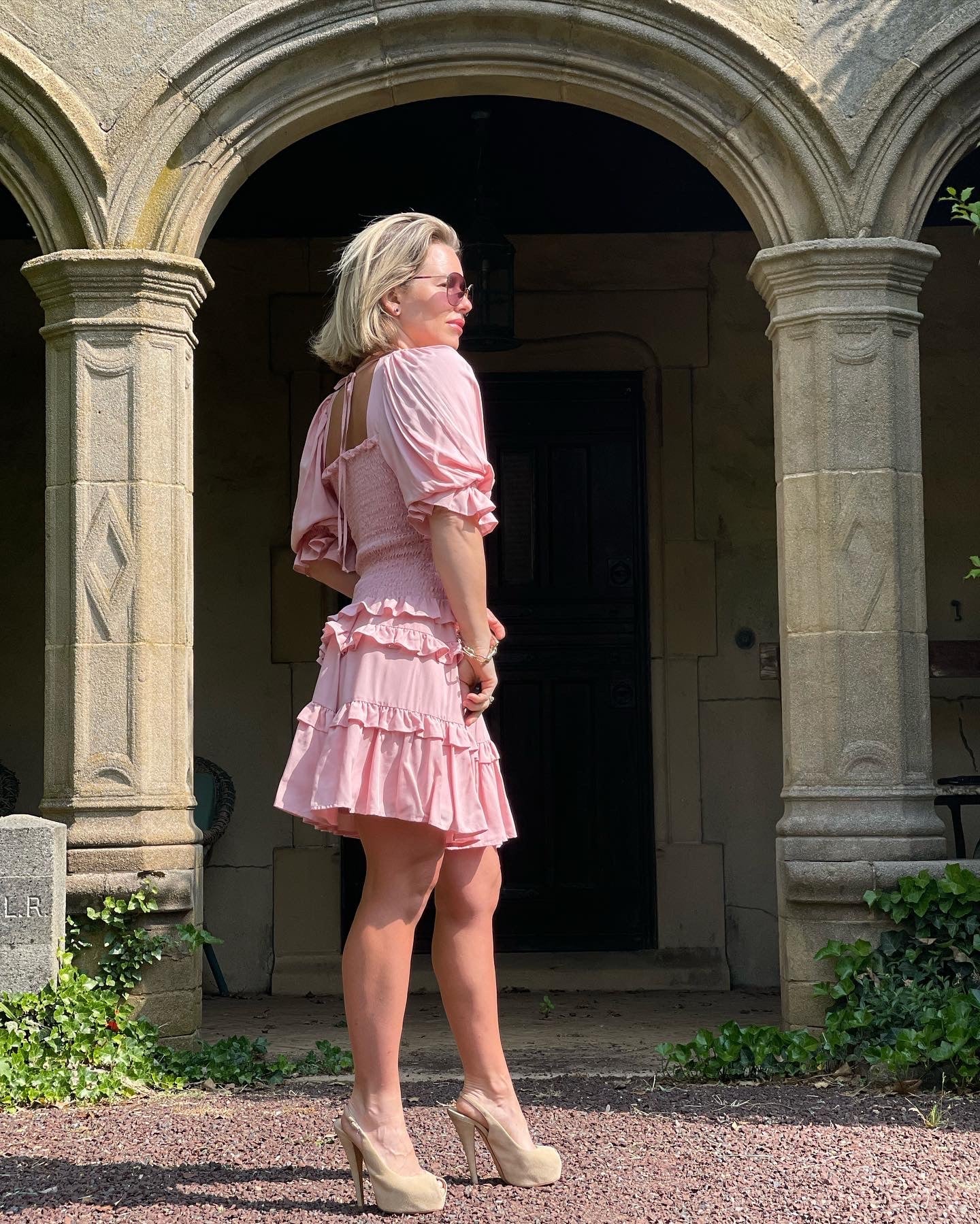 Charming Smocked Puff Sleeve Top w/ Ruffle Skirt - Camaroha Sutra