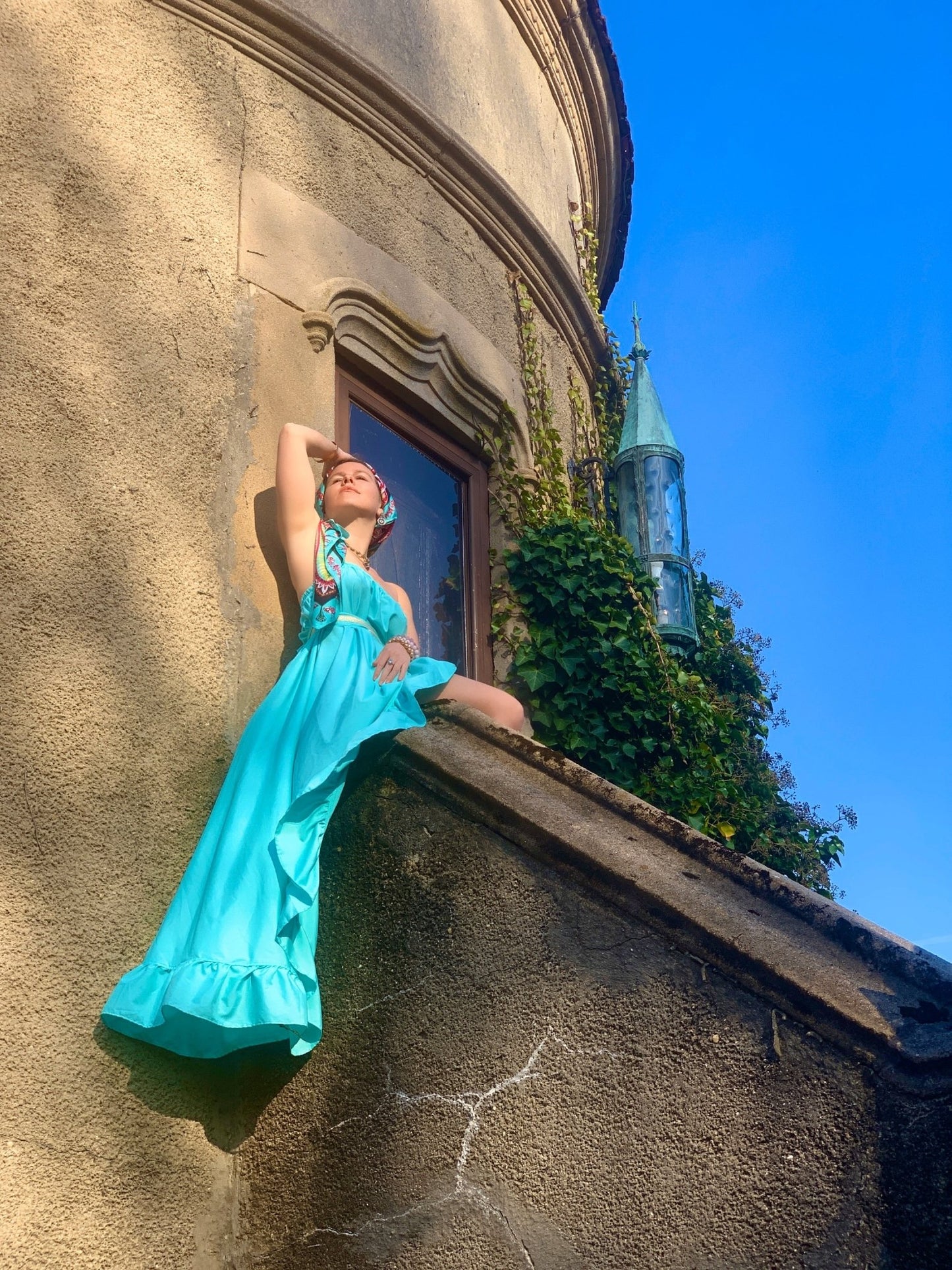 Goddess Dress Blend Bvi Blue - Camaroha Sutra