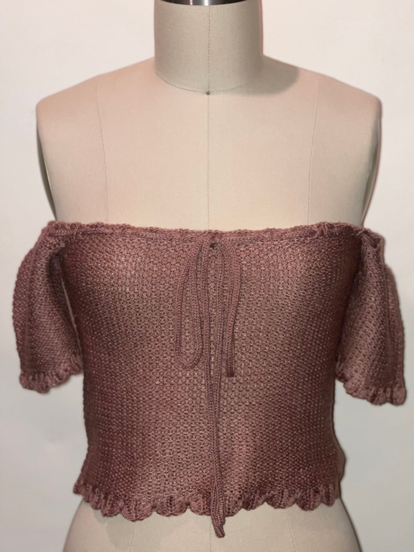 Lam Knit Mauve - Camaroha Sutra