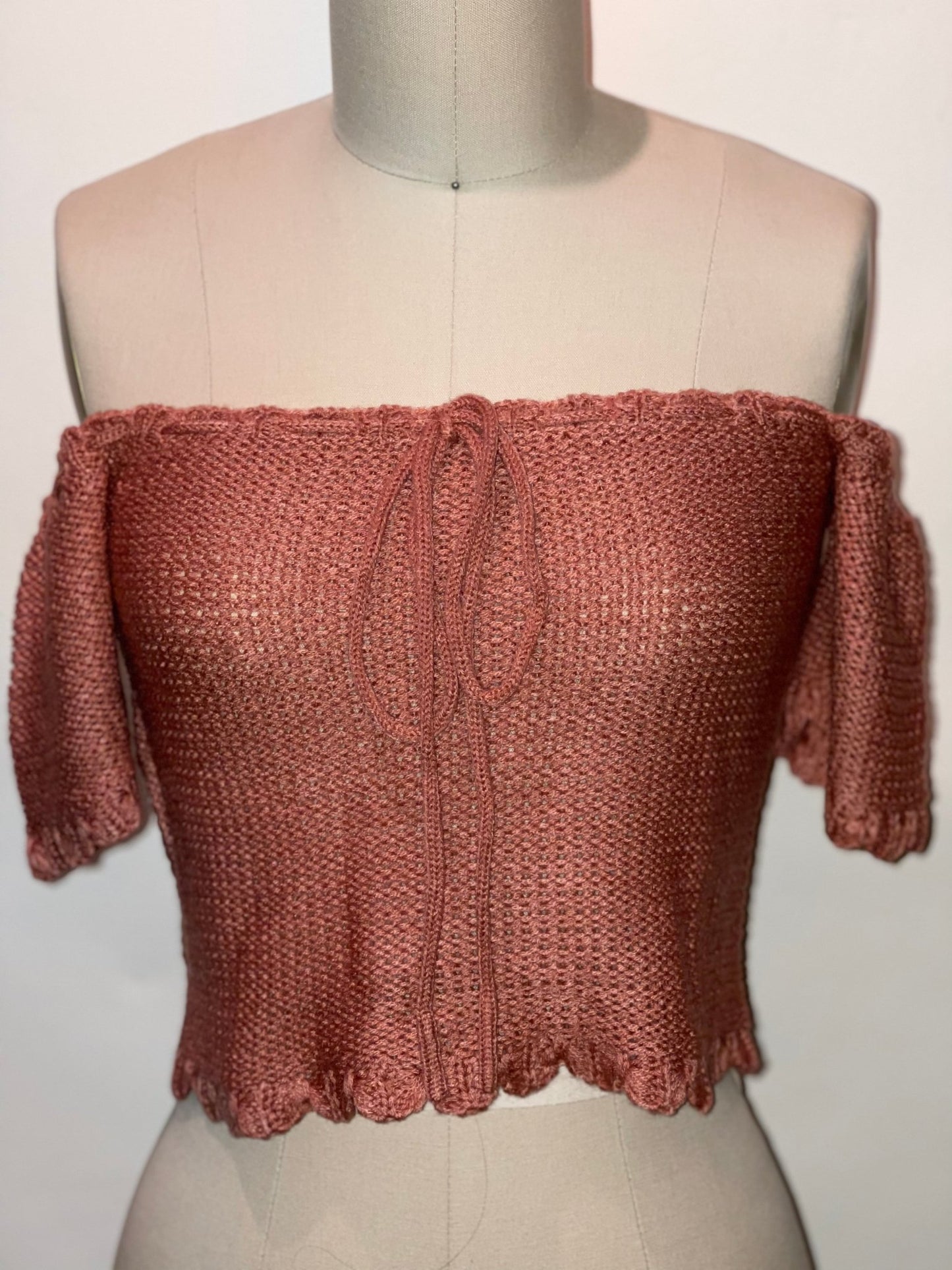 Lam Knit Vermillion - Camaroha Sutra