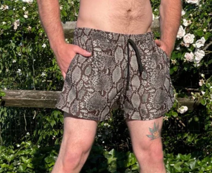 Men's Burmese Swim Trunks - Camaroha Sutra