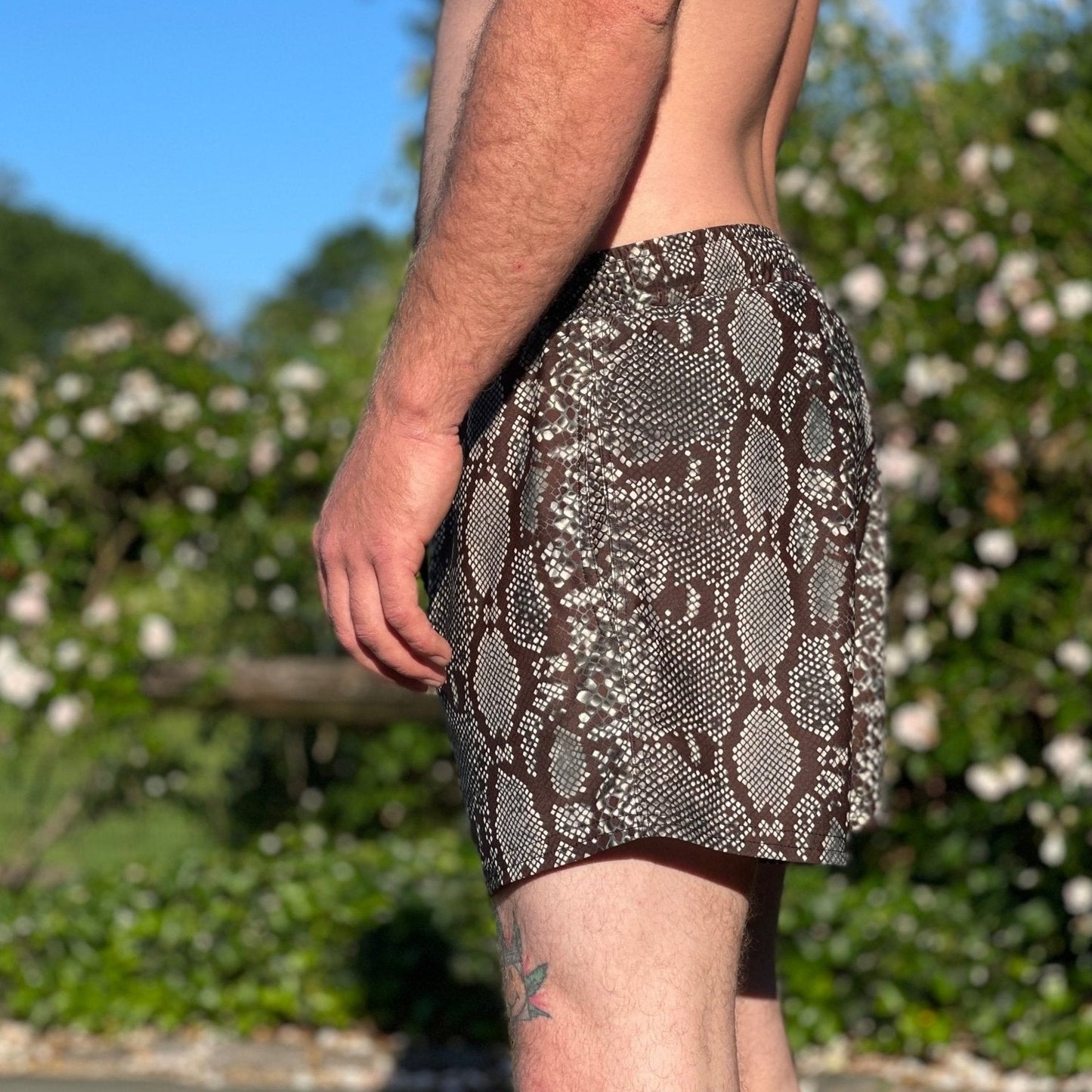 Men's Burmese Swim Trunks - Camaroha Sutra
