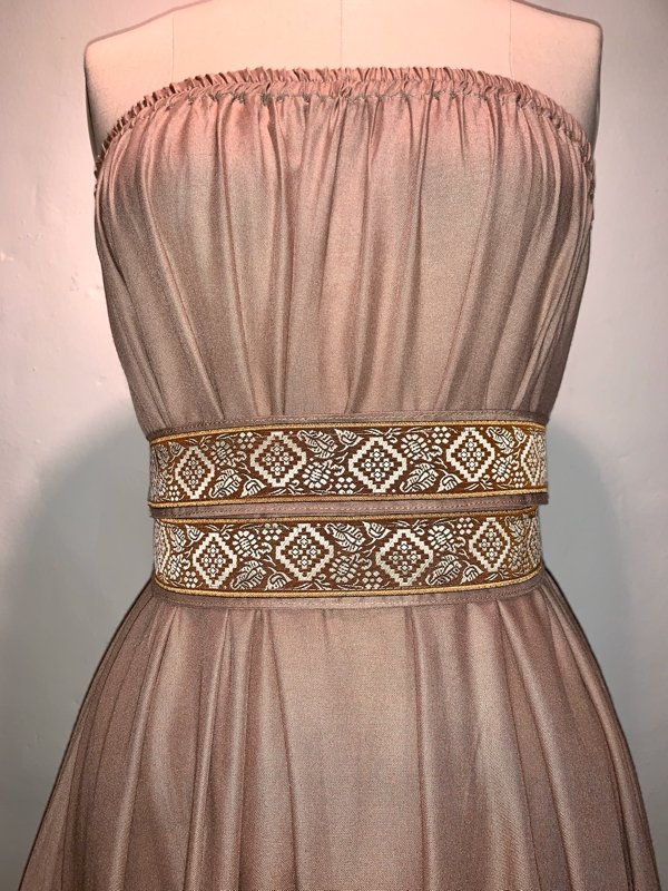 One of a Kind Antique French Galon Coacoa - Camaroha Sutra
