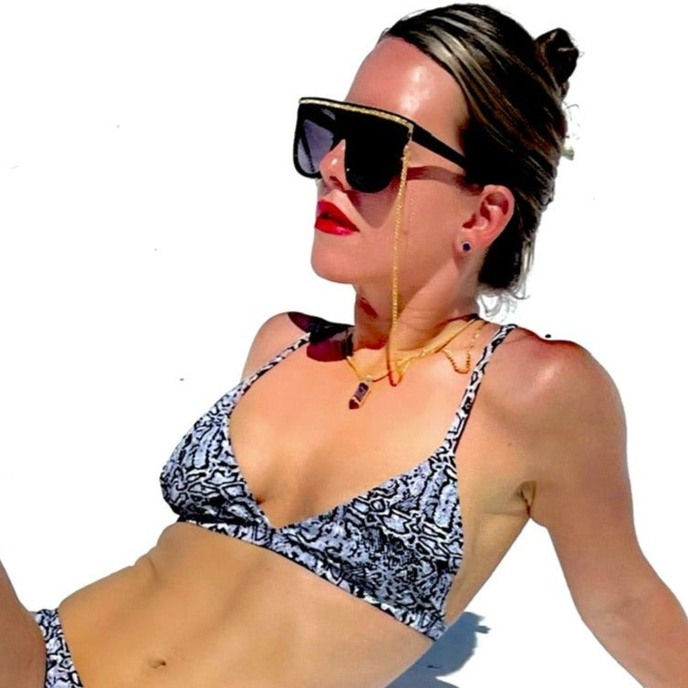 Snake Thong Bikini TOP ONLY - Camaroha Sutra
