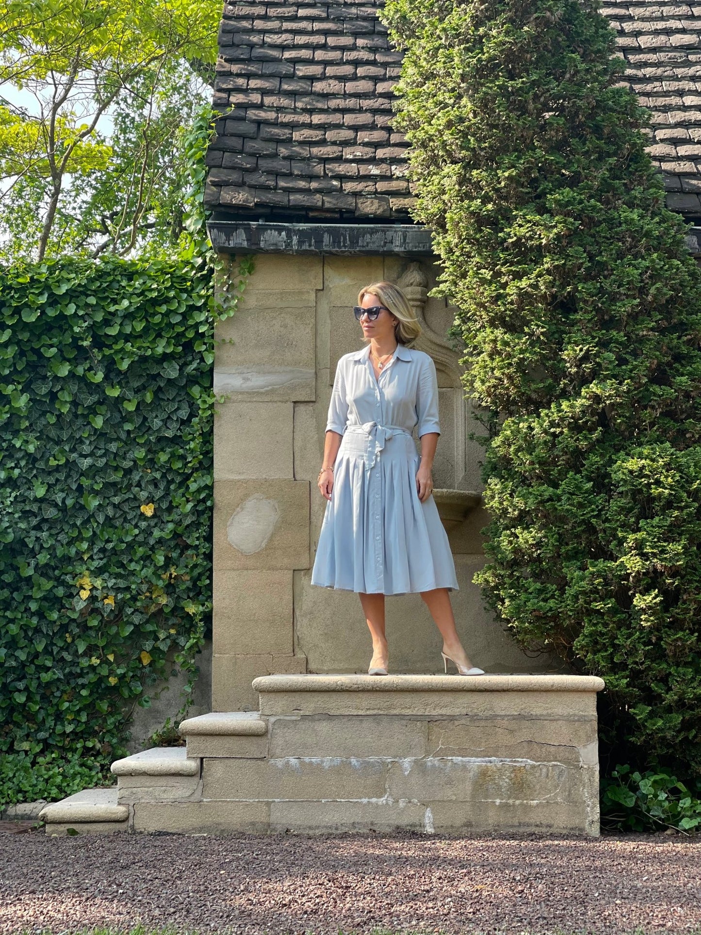 Sophisticated Collared Button Down Dress - Camaroha Sutra