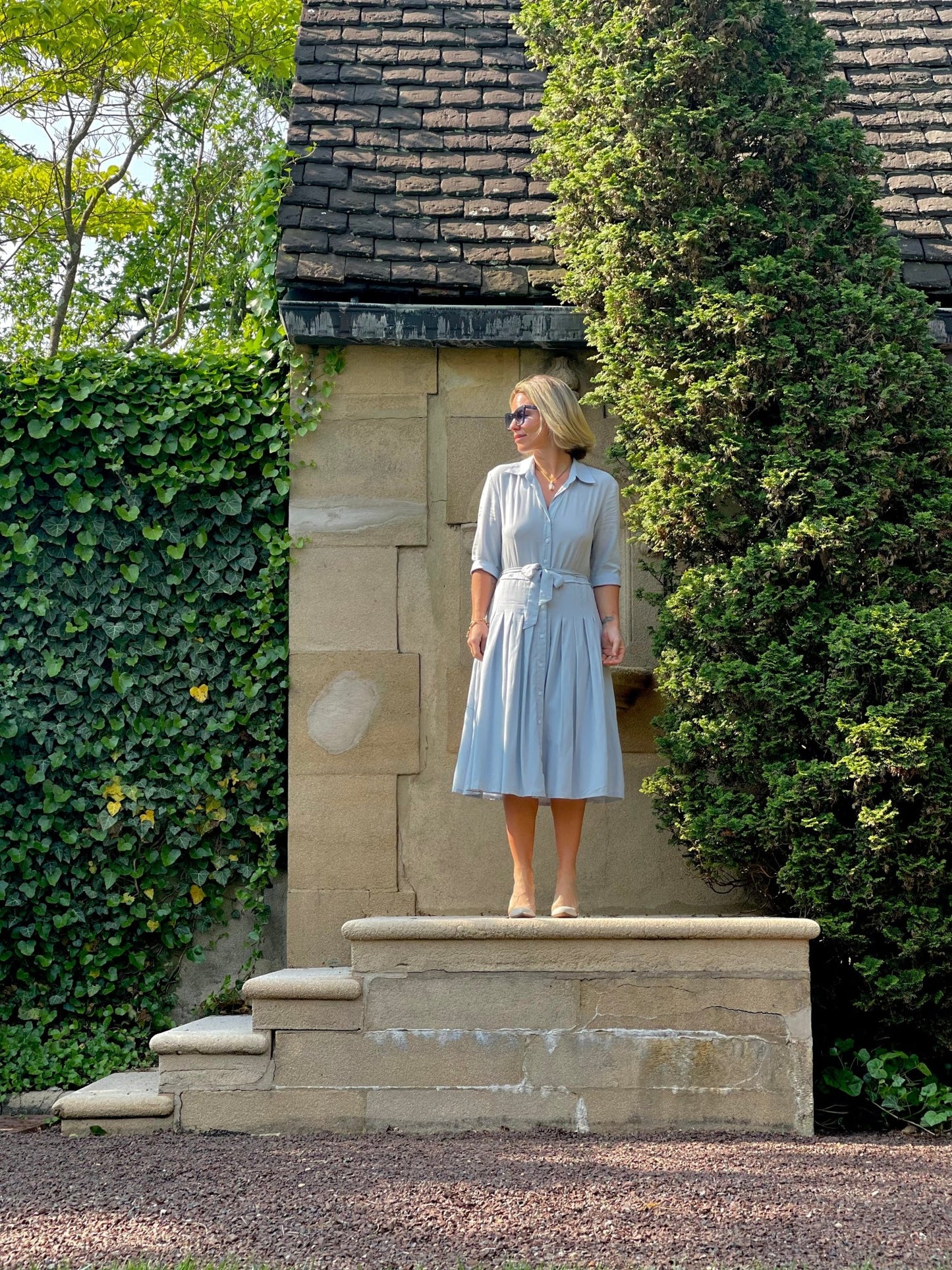 Sophisticated Collared Button Down Dress - Camaroha Sutra