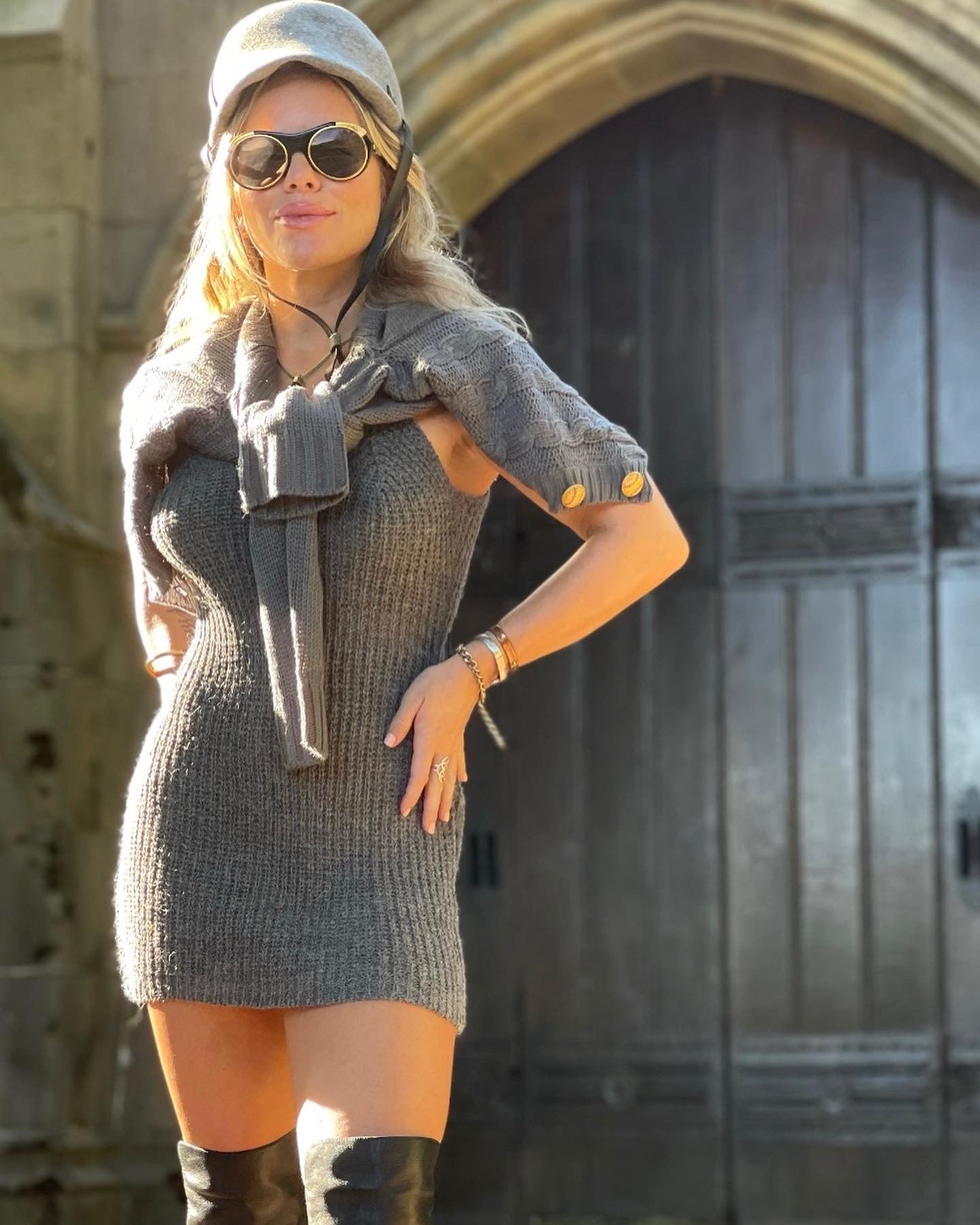 Cable Knit Tunic Sweater Mini Dress – Camaroha Sutra